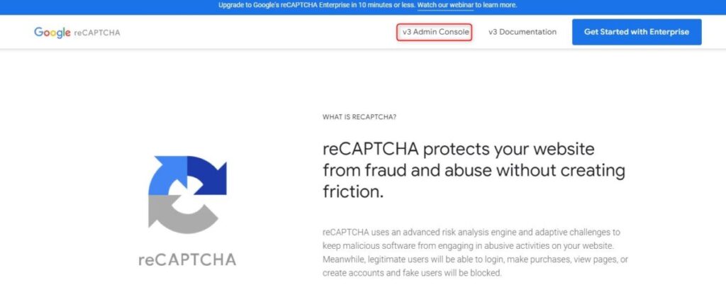 Google reCAPTCHA v2　ログイン画面